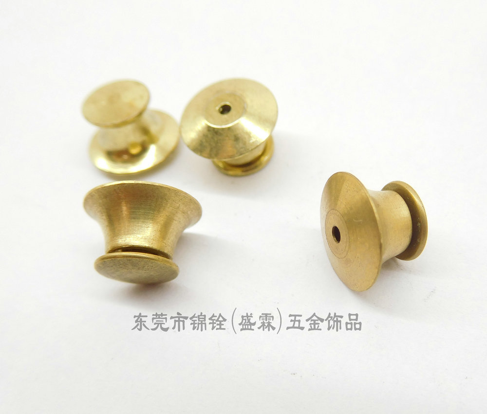 Metal luxury cap flat head curved cap thimble cap DIY accessories badge sign parts