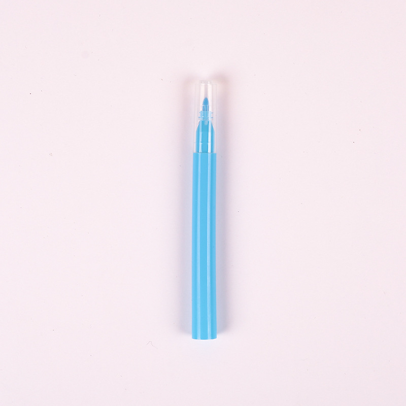 201 mini children's small colored brushes, 12 colors, eco-friendly, washable, for children's doodling, watercolor pens, hand-painting
