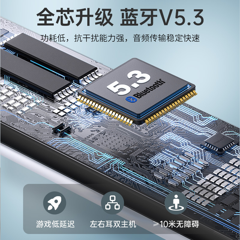 兰士顿TG11无线蓝牙耳机不入耳运动防水降噪耳机长续航高音质耳机