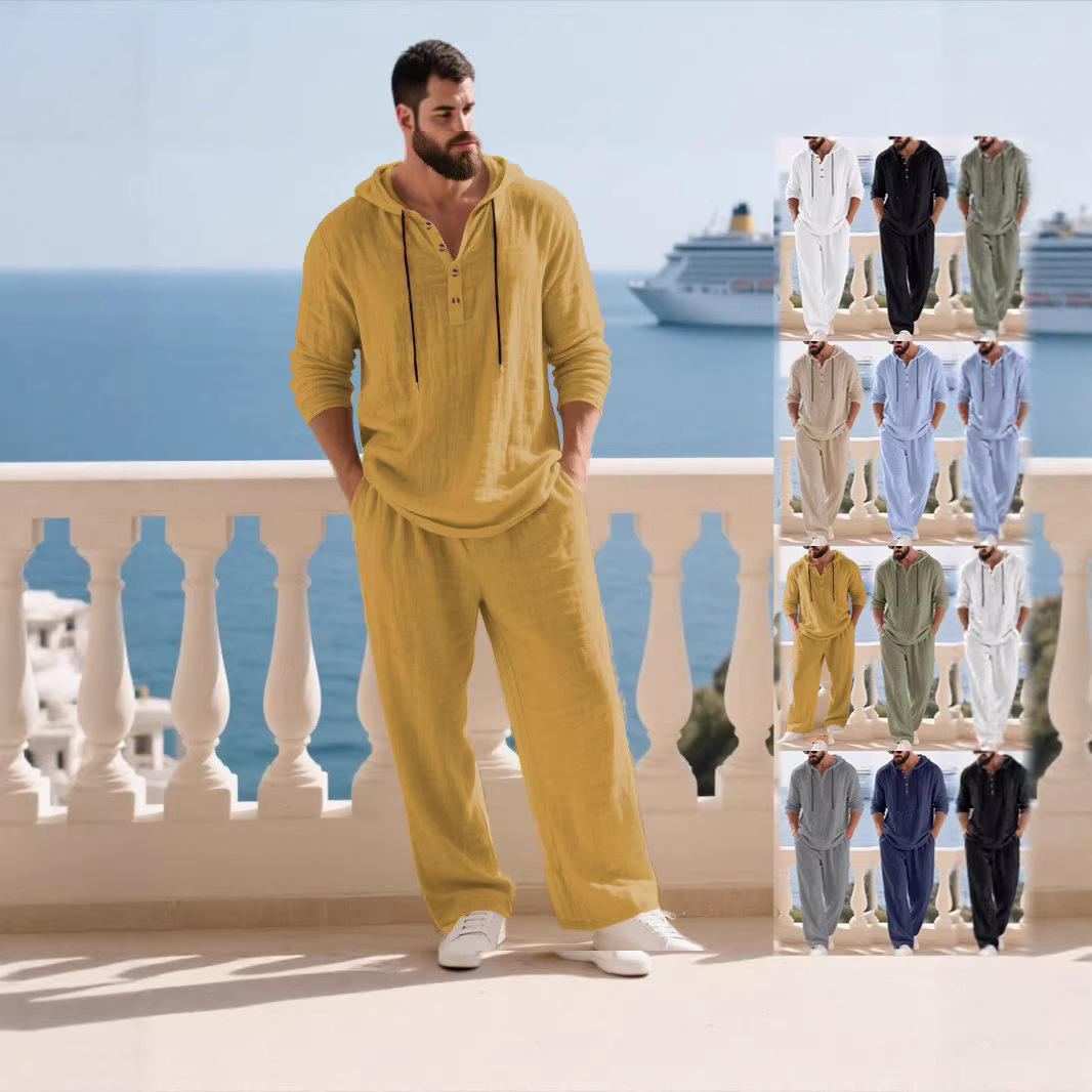 W2009 New Men's Casual Home Wear Set