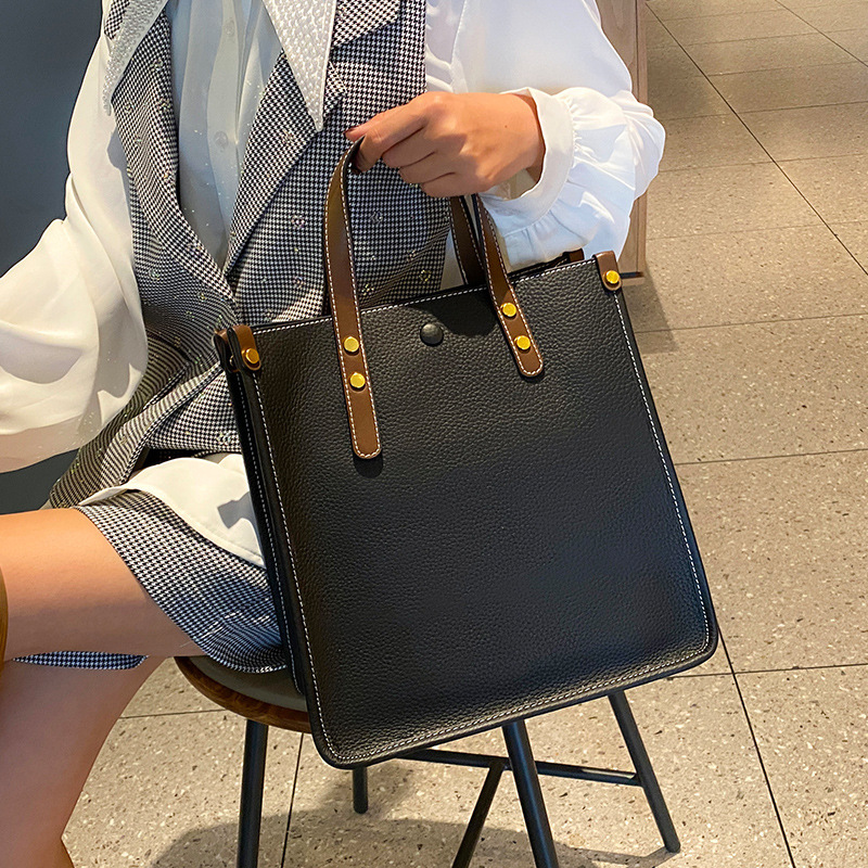 包包女2023新款夏季大容量女包公文包大包真皮商务手提斜挎托特包