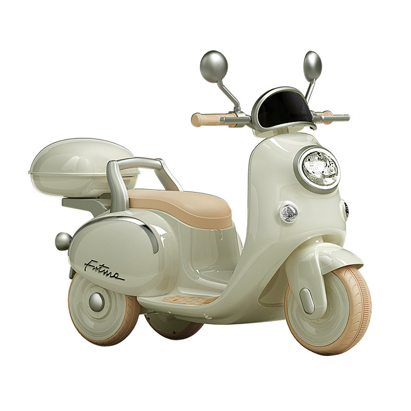 Children's electric scooters can ride two person tricycles, rechargeable battery cars, children's and babies' remote control toy cars