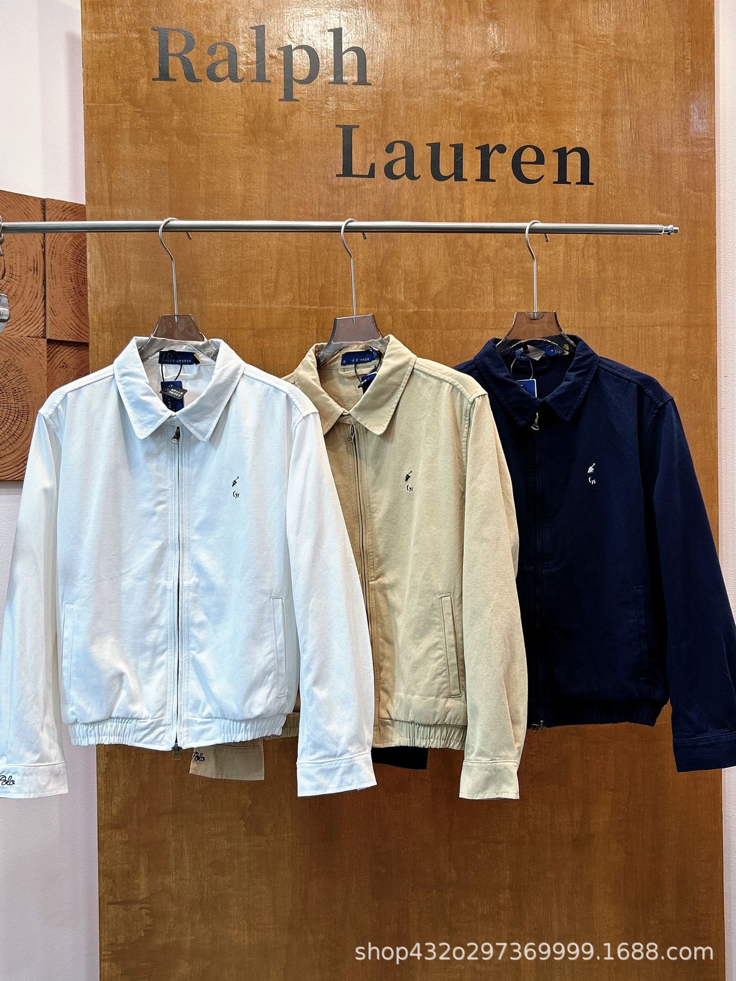 2025 Spring and Autumn Classic Old Money Style Women's Barn Style Zipper Jacket, with Pony Logo