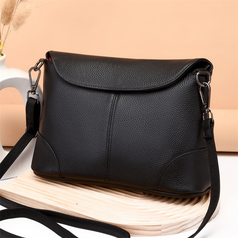 Women's Genuine Leather Crossbody Bag with Detachable Strap - Elegant Handbag Suitable for & Casual, ic Closure, 
                  </a>
                  <div class=