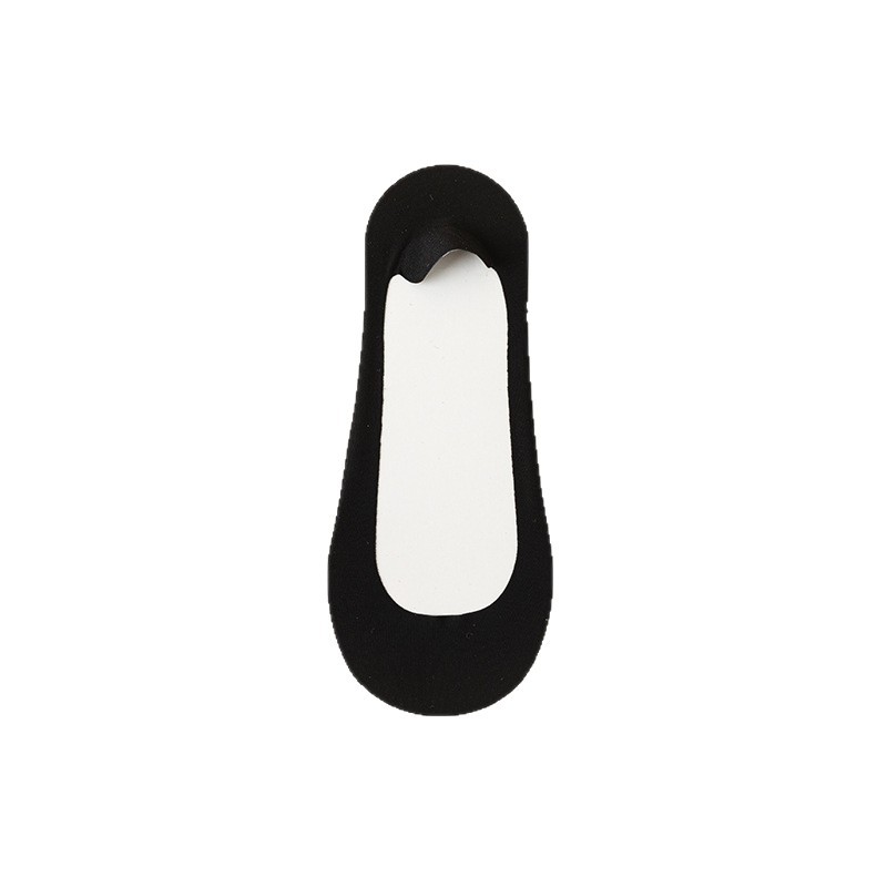 Ice silk boat socks for women, summer thin anti-slip no-heel slip shallow mouth low-cut invisible short tube women's cotton socks for summer