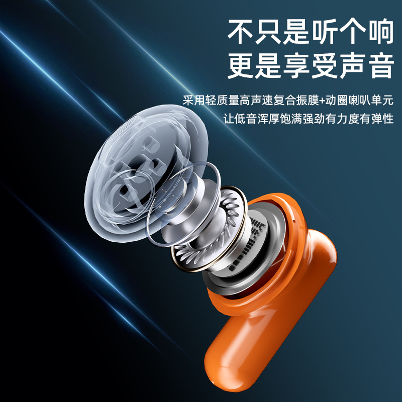 MC 跨境热销爆款数显TWS蓝牙耳机真无线入耳HIFI音质音乐游戏耳机